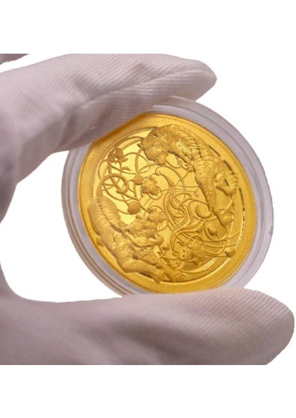 Kaplan 1 Ons 31.10 gr 999.9 Altın Sikke Coin