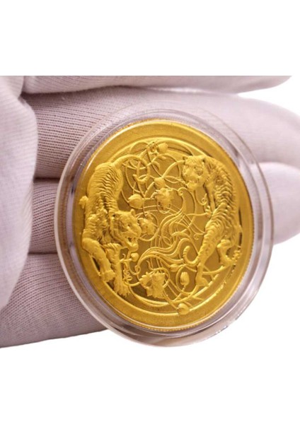 Kaplan 1 Ons 31.10 gr 999.9 Altın Sikke Coin