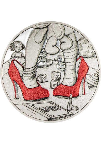 Annesinin Kızı Gümüş Sikke Coin