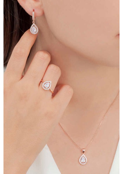 Damla Model Set Rose S4RB 925