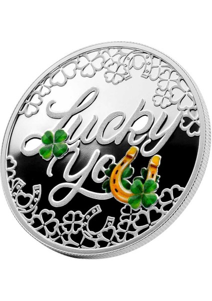 Lucky You 500 Cfa One Dolar 999 Gümüş Coin modelleri