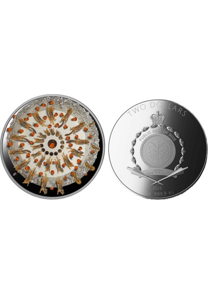 Agakulche Sincap Dansı Gümüş Sikke Coin