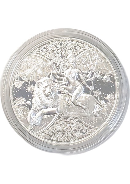 Durga High Relief 2023 1 Ons Gümüş Sikke Coin