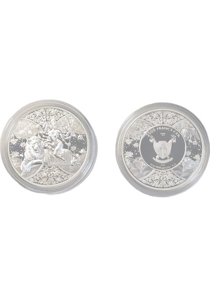 Durga High Relief 2023 1 Ons Gümüş Sikke Coin modelleri