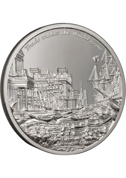 AgaKulche Geçmiş ve Gelecek Gümüş Sikke Coin
