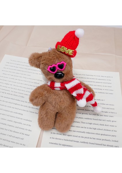 Yeni Ilginç Bean Bear Peluş Oyuncak Bebek Kolye Ucu (Yurt Dışından)