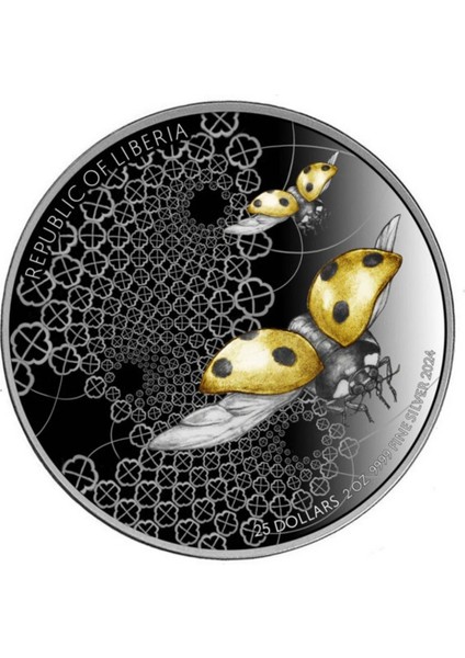 Agakulche Uğurböceği Sarı Altın Kaplama Gümüş Sikke Coin fiyatları
