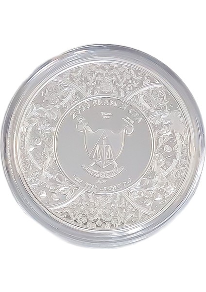 Agakulche Durga Kamerun 2025 Gümüş Sikke Coin