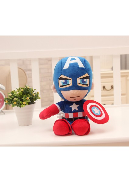 27CM Avengers Peluş Oyuncak Bebek Yastık Hediye (Yurt Dışından)