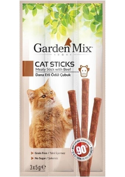 Dana Etli Kedi Stick Ödül 3x5g