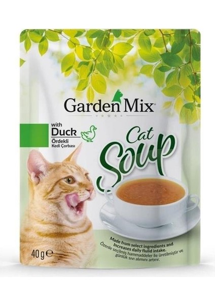 Gardenmix Ördekli Kedi Çorbası 40 gr