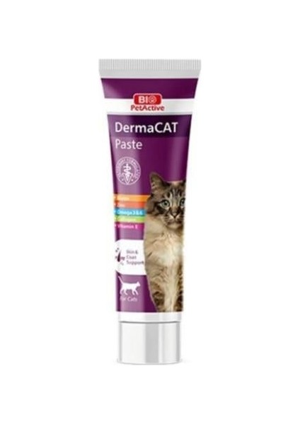 Biopetactive Dermacat Kedi Macunu 100 ml