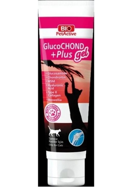 Bio Pet Glucochond Plus Jel Kediler İçin Kemik Sağlığı 100 ml