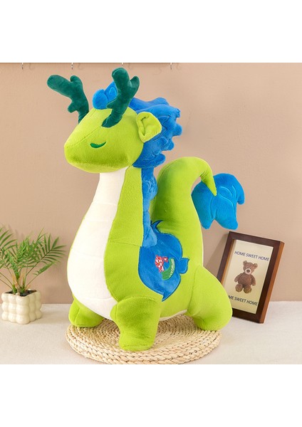 50CM Karikatür Ejderha Peluş Oyuncak Bebek Yastık Hediye (Yurt Dışından)