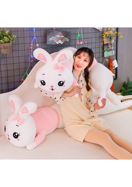 70CM Sevimli Tavşan Peluş Oyuncak Bebek Yastık Hediye (Yurt Dışından) fırsatları