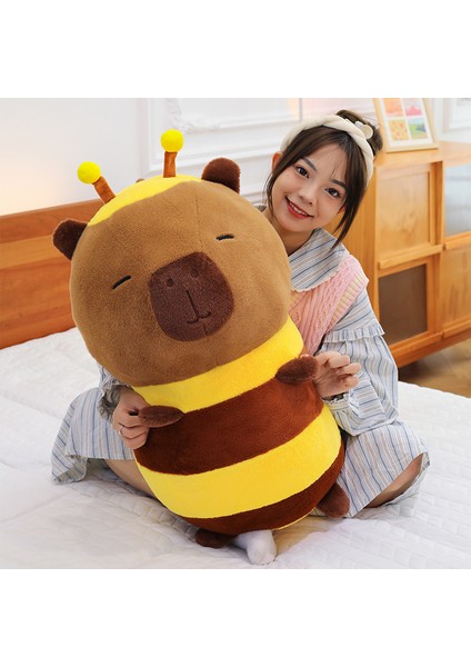 24CM Sevimli Arı Su Yunus Peluş Oyuncak Bebek Yastık Hediye (Yurt Dışından)