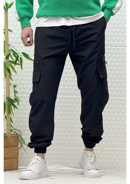 Erkek Kargo Cepli Modelli Paraşüt Jogger Pantolon modelleri