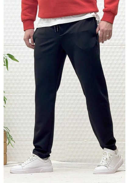 Erkek Düz Paça Çelik Örgü Kumaş Mevsimlik Klasik Pantalon modelleri