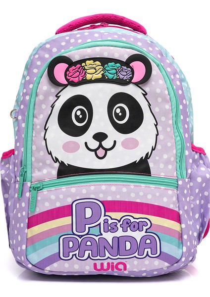 Crowned Panda Kız Çocuk Ilkokul Çantası