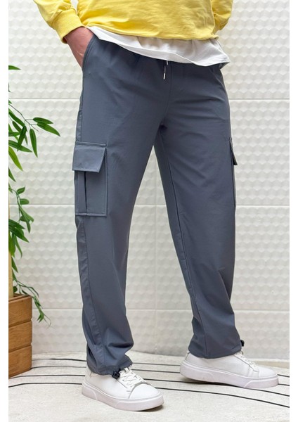 Erkek Full Likralı Rahat Kesim Kargo Cepli Baggy Jogger Pantolon indirimleri
