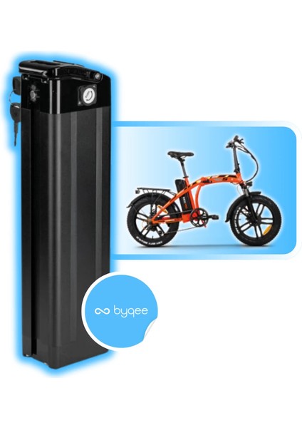Rkııı Rk3 Pro Elektrikli Bisiklet Batarya - 36V - 20 Ah ( Pil: DMEGC, Sağlık: >%100 )