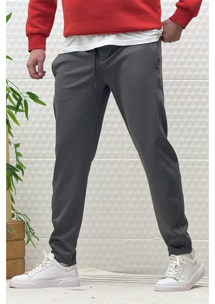 Erkek Düz Paça Çelik Örgü Kumaş Mevsimlik Klasik Pantalon modelleri