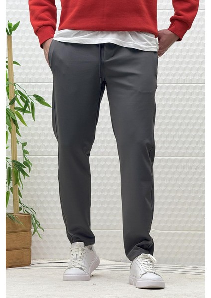 Erkek Düz Paça Çelik Örgü Kumaş Mevsimlik Klasik Pantalon indirimleri