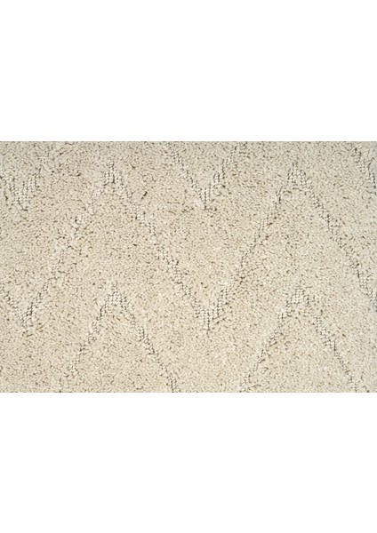 Moopy Oval Krem Bukleli Yumuşak Zikzak Dokuma Yolluk Halı Salon Halısı LP6497_KREM fırsatları