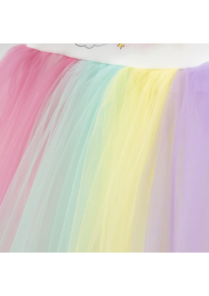Unicorn Baskılı Kız Abiye fırsatları