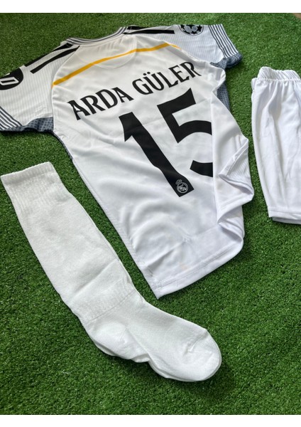 Arda. Güler Real. Madrid. 15 Numara Çocuk Futbol Forması 3 Parça