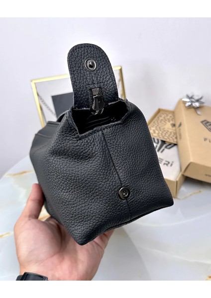 Hakiki Deri - El Çantası - Tutma Bantlı - El Çantası 2057