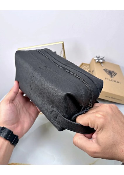 Hakiki Deri - El Çantası - Tutma Bantlı - El Çantası 2057