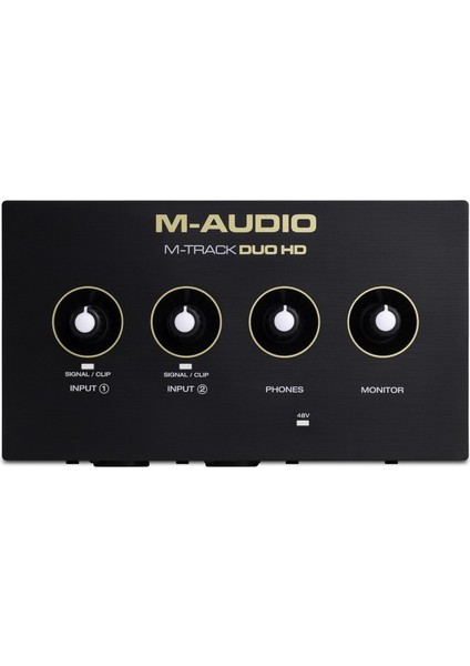 M-Track Duo Hd | 2 Kanal, 24-Bit / 192KHZ, 2 Mikrofon / Enstrüman / Line Girişli Ses Kartı
