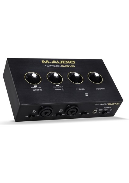 M-Track Duo Hd | 2 Kanal, 24-Bit / 192KHZ, 2 Mikrofon / Enstrüman / Line Girişli Ses Kartı