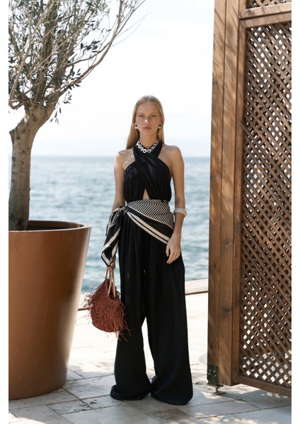 Lios Pencere Detay Siyah Uzun Tulum fiyatları