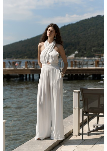 Lios Pencere Detay Ekru Uzun Tulum modelleri