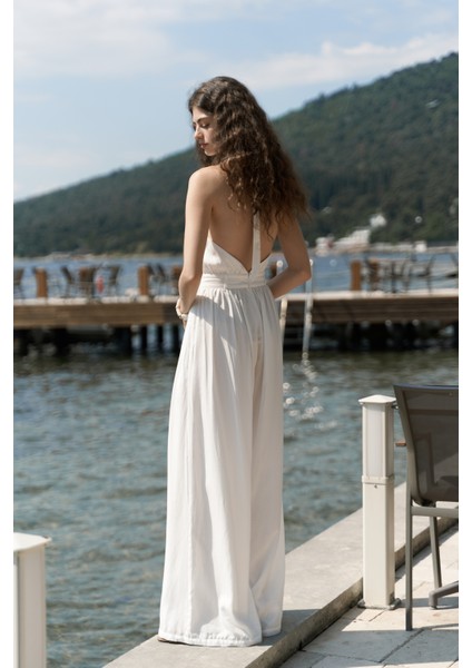 Lios Pencere Detay Ekru Uzun Tulum fırsatları