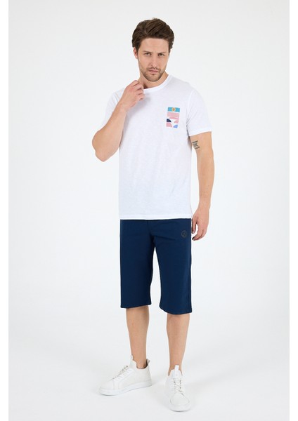 Erkek %100 Pamuk Bisiklet Yaka Kısa Kollu Baskılı T-Shirt Rahat ve Şık Günlük Tişört 0005 fiyatları