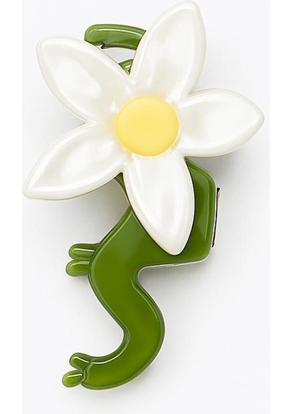 Lüks Asetat Floral Mandal Saç Tokası fırsatları