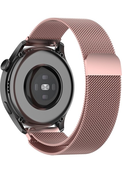 Samsung Galaxy Watch 4/5/6/7/fe/40/40/44 Classic 42/43/46/47MM Uyumlu 20MM Metal Hasır Mıknatıslı Kordon Paslanmaz Çelik modelleri