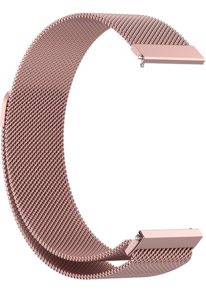 Samsung Galaxy Watch 4/5/6/7/fe/40/40/44 Classic 42/43/46/47MM Uyumlu 20MM Metal Hasır Mıknatıslı Kordon Paslanmaz Çelik fırsatları