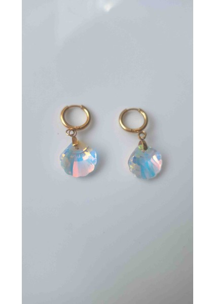 Çelik Istiridye Küpe