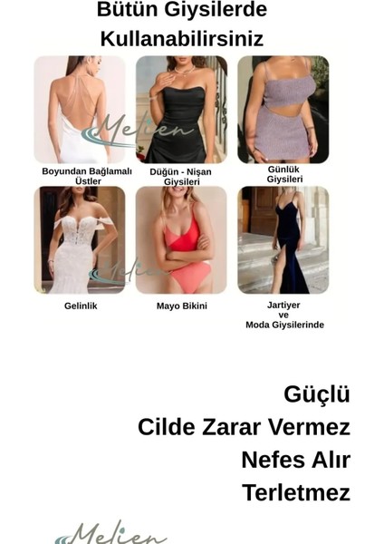 8’li Göğüs Meme Ucu Kapatıcı + 4’lü Push-Up Göğüs Kaldırıcı Koruyucu Sütyensiz Ped Bez Bant Seti indirimleri