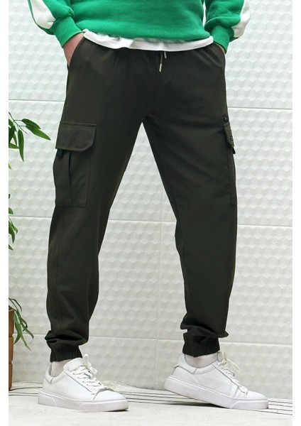 Erkek Kargo Cepli Rahat Kullanım Paraşüt Jogger Pantolon modelleri