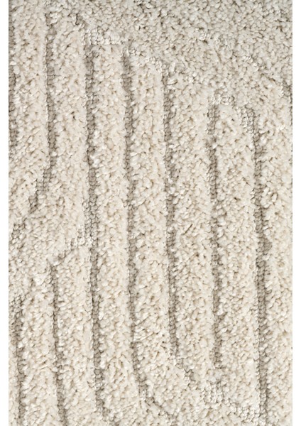 Moopy Oval Krem Bukleli Yumuşak Soft Dokuma Yolluk Halı Salon Halısı LP1003A_KREM modelleri