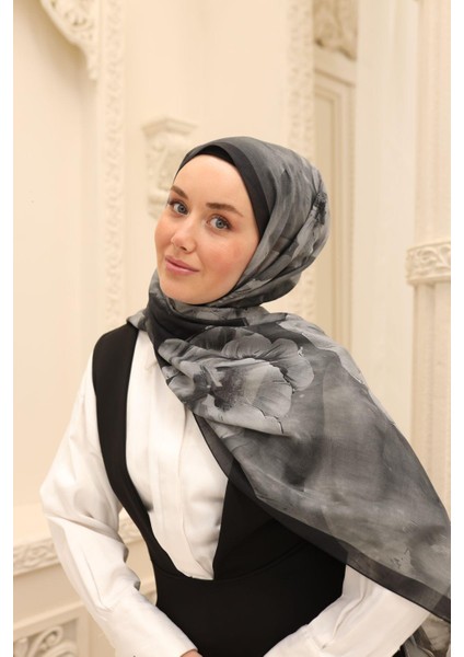 Nariya Şal - 90006 - Siyah Füme