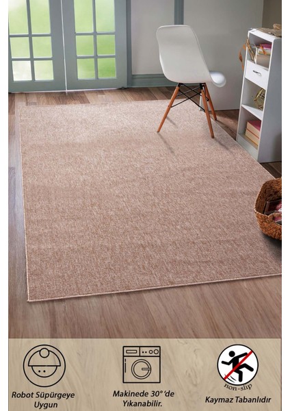 Kaymaz Taban Linoa Vizon Yumuşak Dokuma Yolluk Halı Salon Halısı