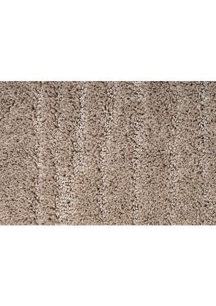 Moopy Oval Bej Bukleli Yumuşak Soft Dokuma Yolluk Halı Salon Halısı LP1007A_BEJ