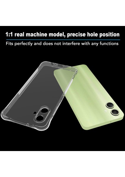 Samsung Galaxy A06 Uyumlu Darbe Önleyici Sararmaya Dayanıklı Airbag Korumalı Ultra Slim Tpu Şeffaf Silikon Kılıf fırsatları