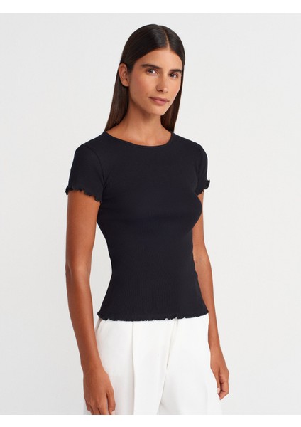 31935 Kısa Kollu T-Shirt-Siyah